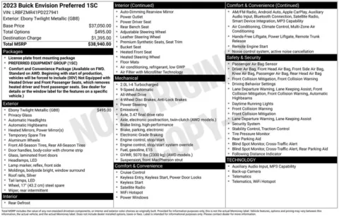 Photos of 2023 Buick Envision Preferred for sale in Plattsmouth, NE at Gregg Young Chevrolet Of Plattsmouth