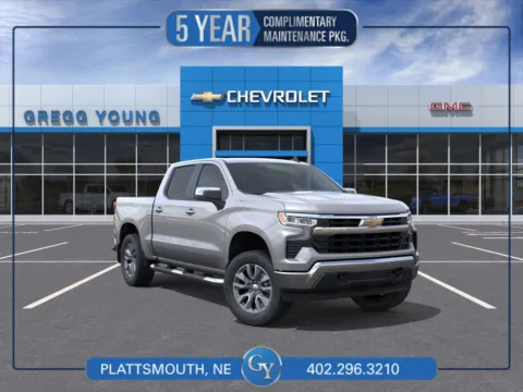 Gray 2026 Chevrolet Silverado 1500 LT for sale in Plattsmouth, NE
