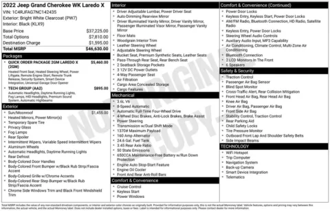 Photos of 2022 Jeep Grand Cherokee WK Laredo X for sale in Plattsmouth, NE at Gregg Young Chevrolet Of Plattsmouth