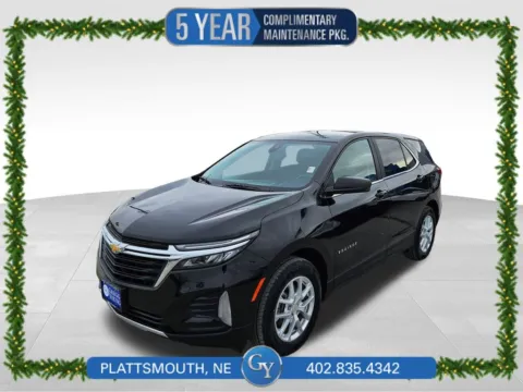 Black 2022 Chevrolet Equinox LT for sale in Plattsmouth, NE