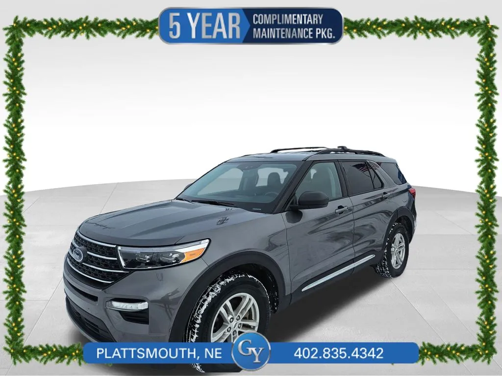Gray 2022 Ford Explorer XLT for sale in Plattsmouth, NE