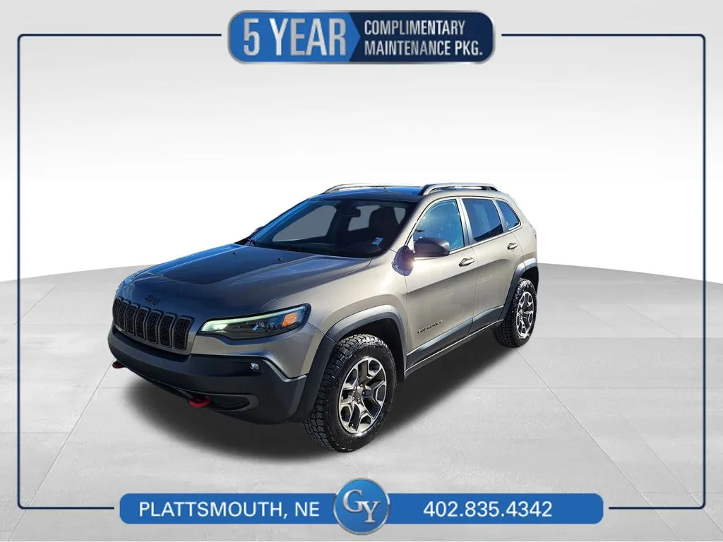 Brown 2020 Jeep Cherokee Trailhawk for sale in Plattsmouth, NE