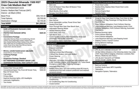 Photos of 2025 Chevrolet Silverado 1500 RST for sale in Plattsmouth, NE at Gregg Young Chevrolet Of Plattsmouth