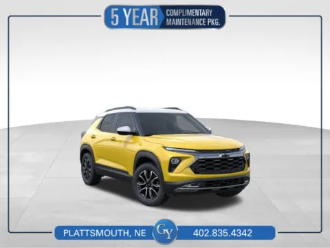 Yellow 2025 Chevrolet TrailBlazer ACTIV for sale in Plattsmouth, NE