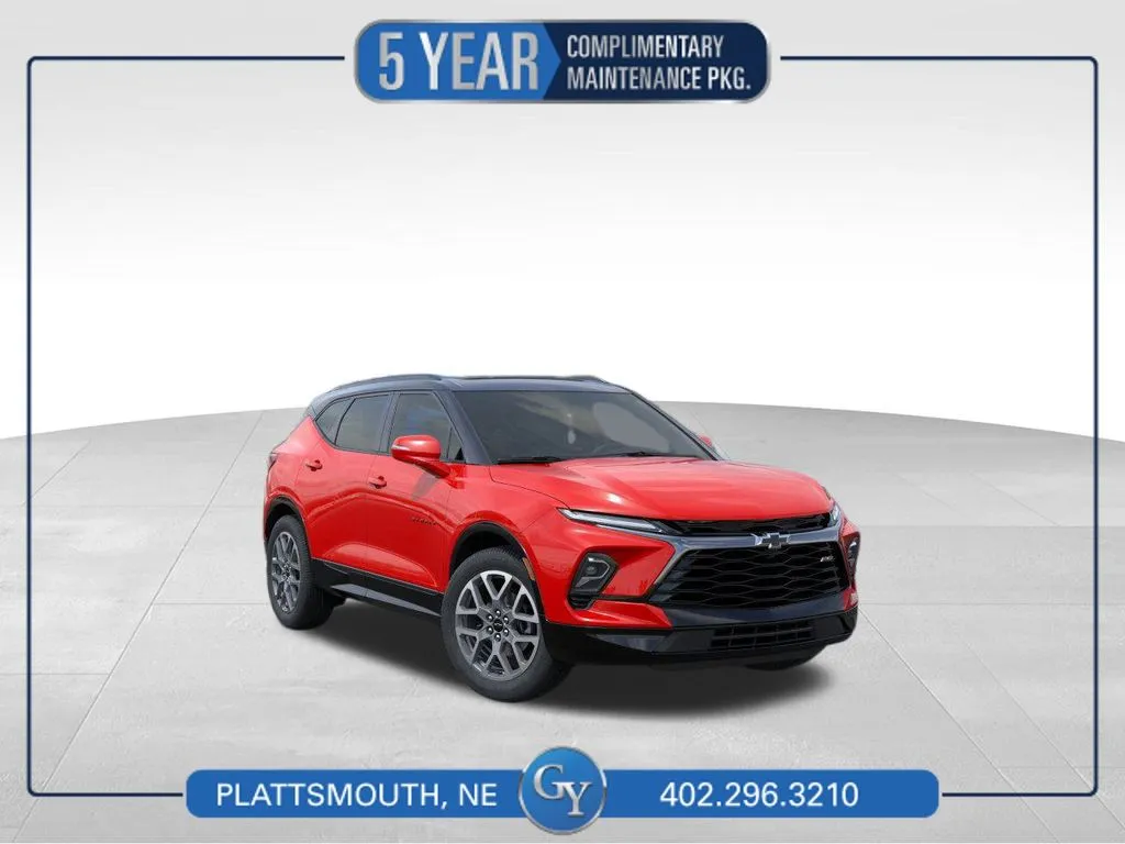 Orange 2025 Chevrolet Blazer RS for sale in Plattsmouth, NE