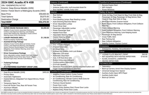 Photos of 2024 GMC Acadia AT4 for sale in Plattsmouth, NE at Gregg Young Chevrolet Of Plattsmouth