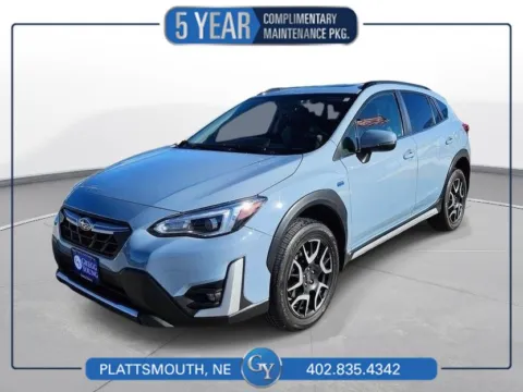 Gray 2023 Subaru Crosstrek Hybrid for sale in Plattsmouth, NE