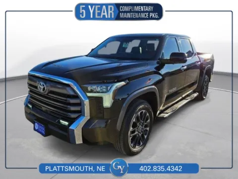 Black 2023 Toyota Tundra Limited for sale in Plattsmouth, NE