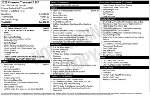 Photos of 2025 Chevrolet Traverse LT for sale in Plattsmouth, NE at Gregg Young Chevrolet Of Plattsmouth