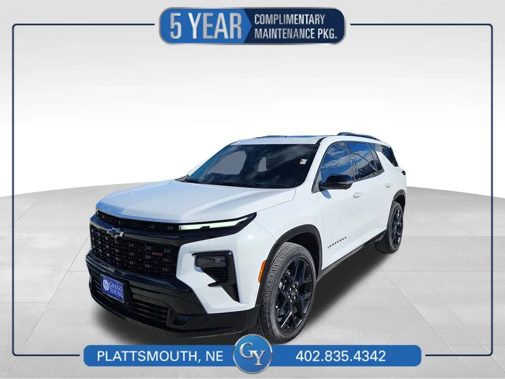 White 2024 Chevrolet Traverse RS for sale in Plattsmouth, NE