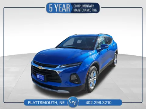 Blue 2019 Chevrolet Blazer 3LT for sale in Plattsmouth, NE