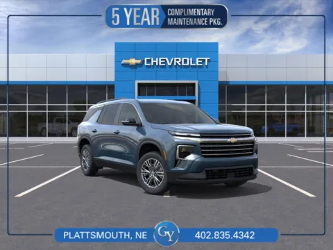 Blue 2026 Chevrolet Traverse AWD LT for sale in Plattsmouth, NE