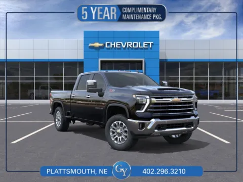 Black 2026 Chevrolet Silverado 2500HD LTZ for sale in Plattsmouth, NE