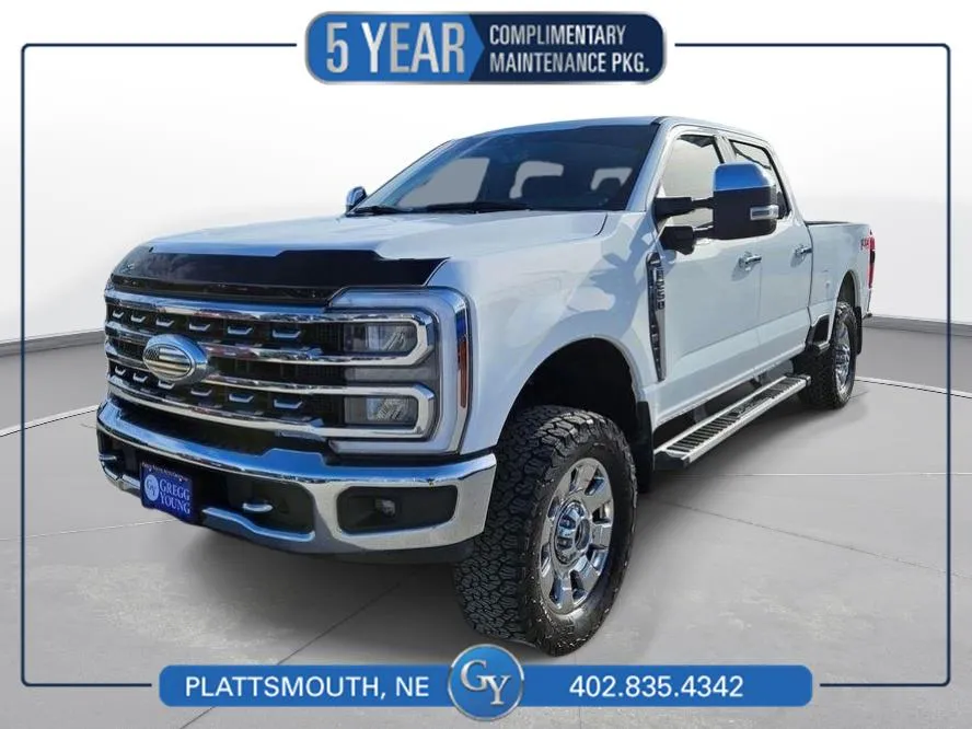 White 2024 Ford Super Duty F-250 Lariat for sale in Plattsmouth, NE