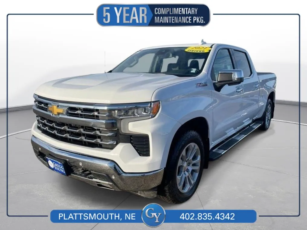 White 2023 Chevrolet Silverado 1500 LTZ for sale in Plattsmouth, NE