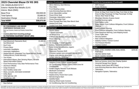 Photos of 2025 Chevrolet Blazer EV RS for sale in Plattsmouth, NE at Gregg Young Chevrolet Of Plattsmouth