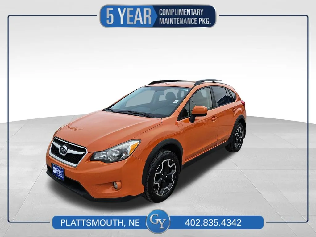 Orange 2014 Subaru XV Crosstrek 2.0i Premium for sale in Plattsmouth, NE