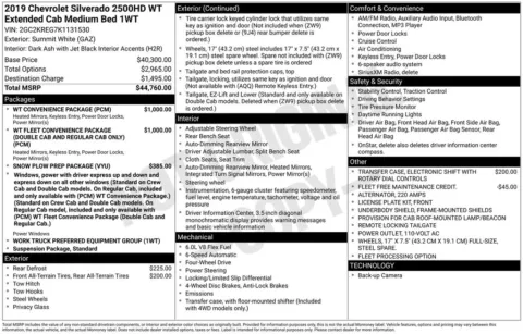 Photos of 2019 Chevrolet Silverado 2500HD Work Truck for sale in Plattsmouth, NE at Gregg Young Chevrolet Of Plattsmouth