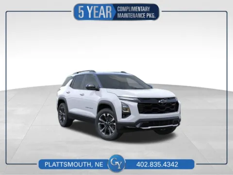 White 2026 Chevrolet Equinox RS for sale in Plattsmouth, NE