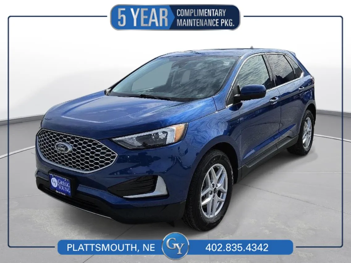 Blue 2023 Ford Edge SEL for sale in Plattsmouth, NE