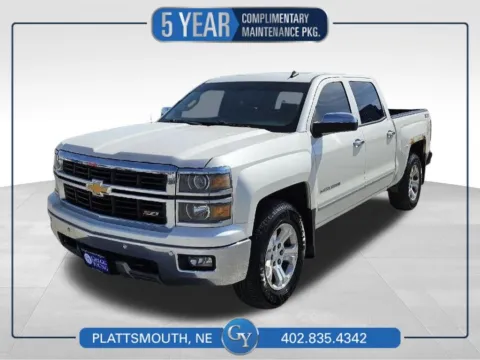 White 2014 Chevrolet Silverado 1500 LTZ for sale in Plattsmouth, NE