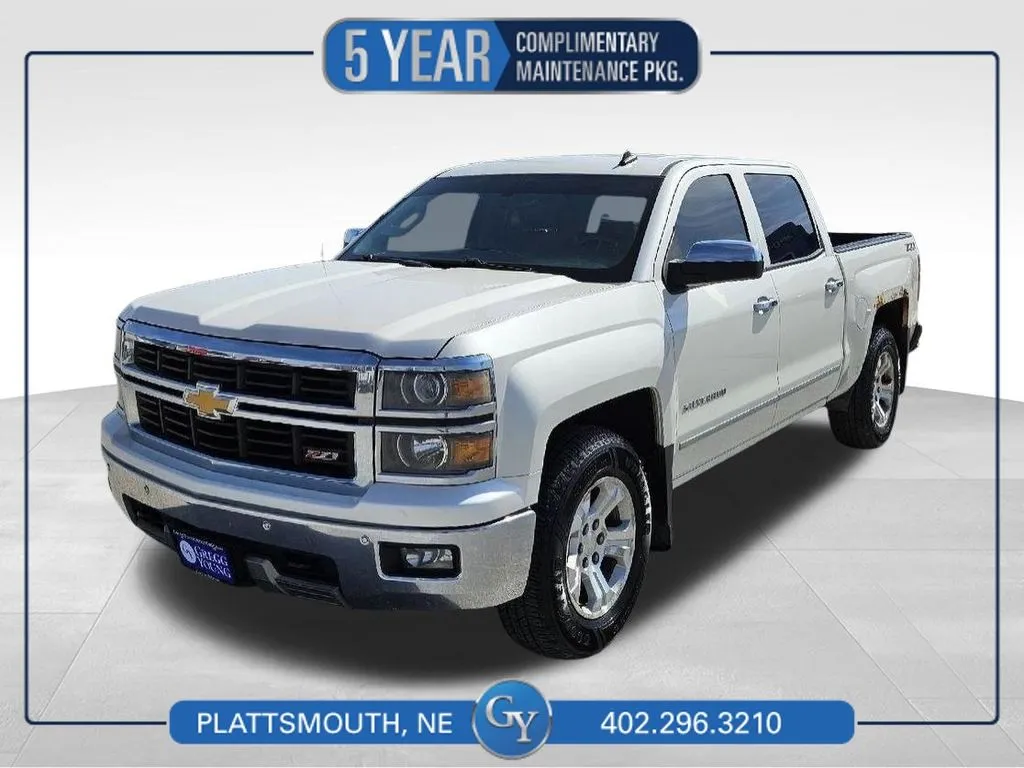 White 2014 Chevrolet Silverado 1500 LTZ for sale in Plattsmouth, NE