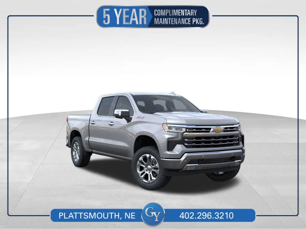 Gray 2026 Chevrolet Silverado 1500 LTZ for sale in Plattsmouth, NE