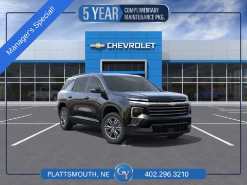 Black 2026 Chevrolet Traverse LT for sale in Plattsmouth, NE