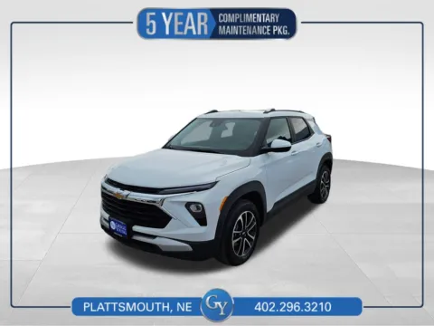 White 2025 Chevrolet TrailBlazer LT for sale in Plattsmouth, NE