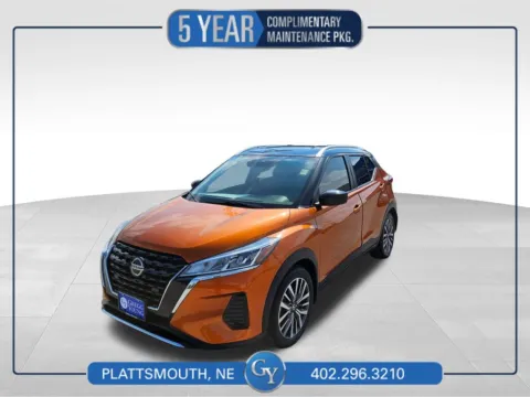 Black 2021 Nissan Kicks SV for sale in Plattsmouth, NE