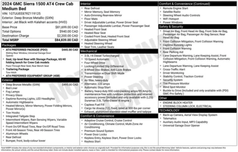 Photos of 2024 GMC Sierra 1500 AT4 for sale in Plattsmouth, NE at Gregg Young Chevrolet Of Plattsmouth