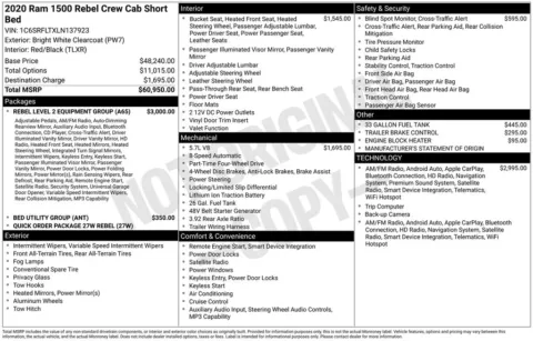 Photos of 2020 Ram 1500 Rebel for sale in Plattsmouth, NE at Gregg Young of Plattsmouth
