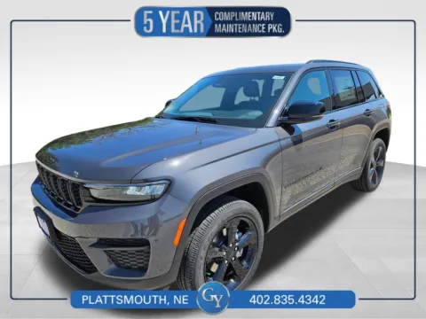 Gray 2025 Jeep Grand Cherokee Altitude X for sale in Plattsmouth, NE