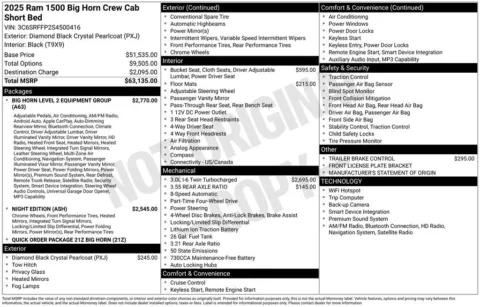 Photos of 2025 Ram 1500 Big Horn/Lone Star for sale in Plattsmouth, NE at Gregg Young of Plattsmouth