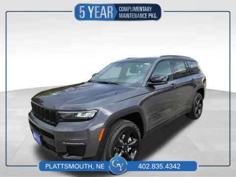 Gray 2025 Jeep Grand Cherokee L Limited for sale in Plattsmouth, NE