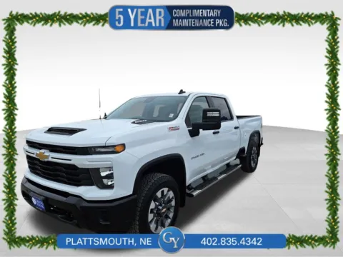 White 2025 Chevrolet Silverado 2500HD Custom for sale in Plattsmouth, NE