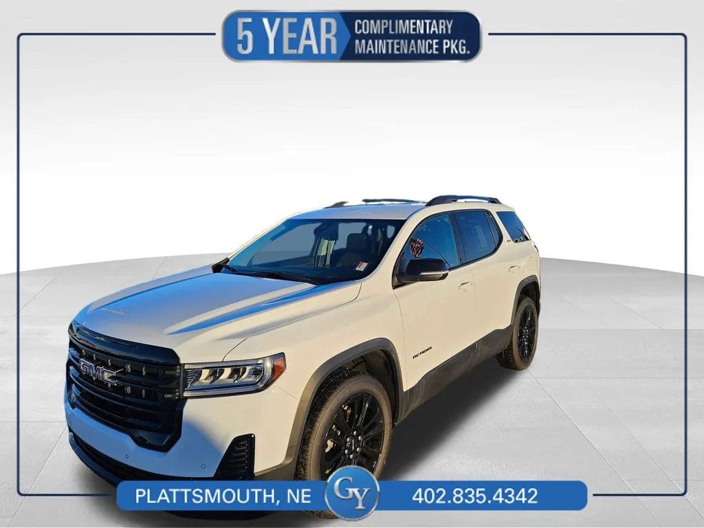 White 2023 GMC Acadia SLE for sale in Plattsmouth, NE