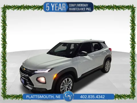 White 2022 Chevrolet TrailBlazer LS for sale in Plattsmouth, NE