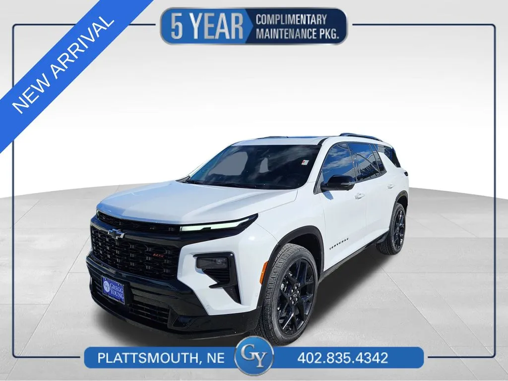White 2024 Chevrolet Traverse RS for sale in Plattsmouth, NE