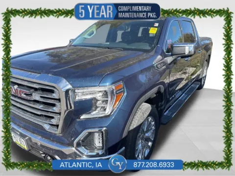 Blue 2020 GMC Sierra 1500 SLT for sale in Atlantic, IA