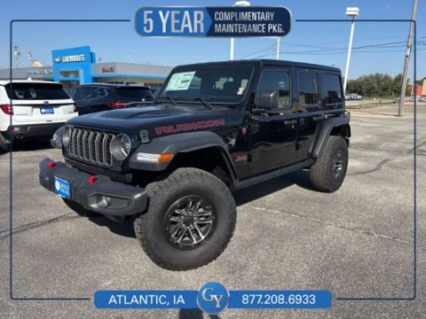 Black 2025 Jeep Wrangler Rubicon for sale in Atlantic, IA