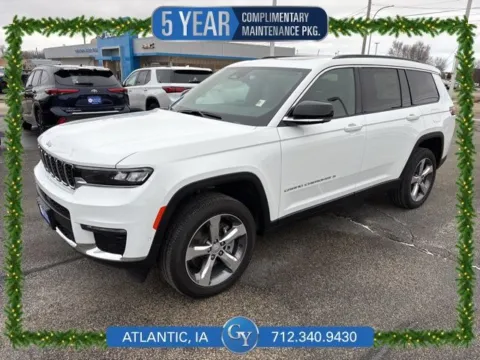 White 2025 Jeep Grand Cherokee L Limited for sale in Atlantic, IA