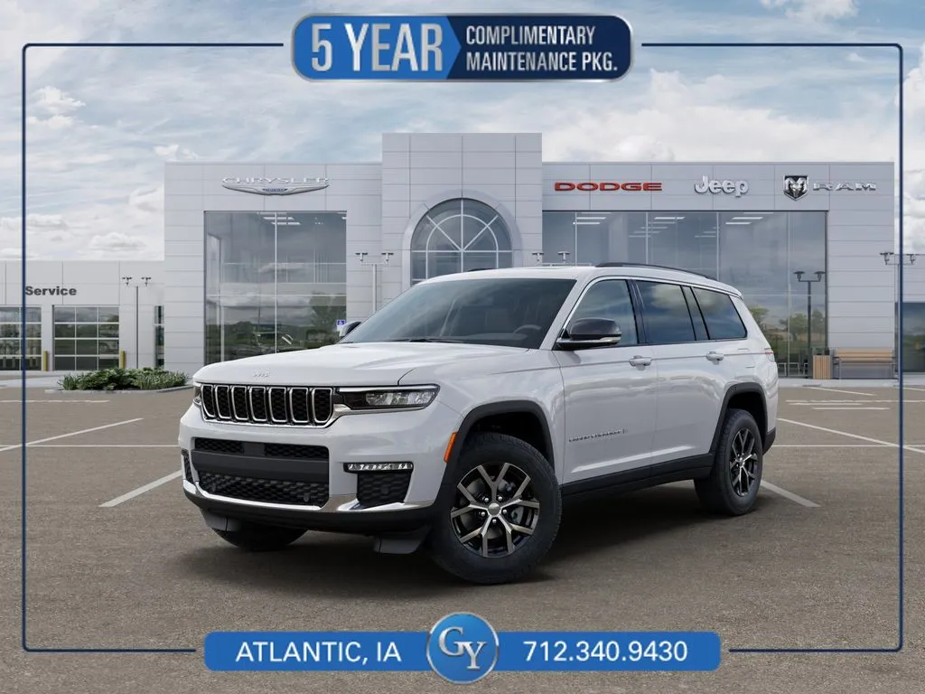 White 2025 Jeep Grand Cherokee L Limited for sale in Atlantic, IA