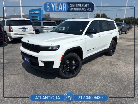 White 2025 Jeep Grand Cherokee L Limited for sale in Atlantic, IA