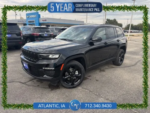 Black 2025 Jeep Grand Cherokee Limited for sale in Atlantic, IA