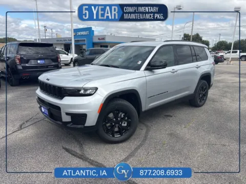 Silver 2025 Jeep Grand Cherokee L Altitude X for sale in Atlantic, IA