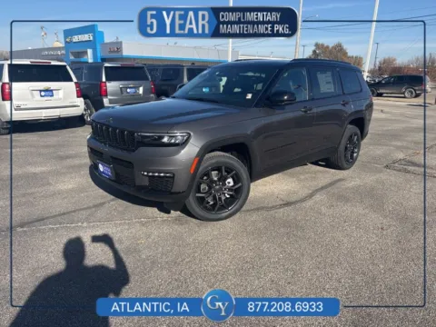 Gray 2025 Jeep Grand Cherokee L Limited for sale in Atlantic, IA