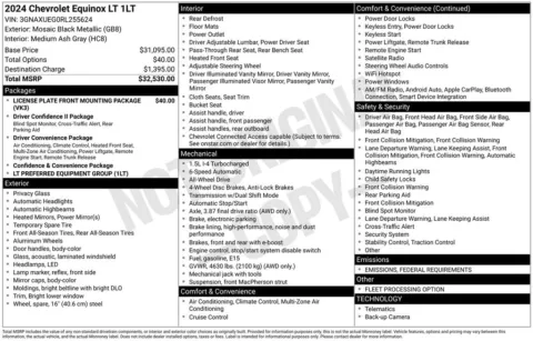 Photos of 2024 Chevrolet Equinox LT for sale in Atlantic, IA at Gregg Young of Atlantic