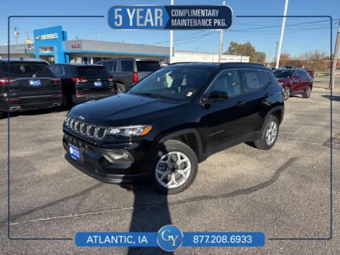 Black 2026 Jeep Compass Latitude for sale in Atlantic, IA