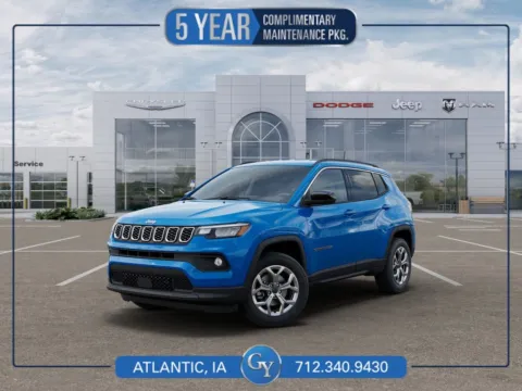 Blue 2026 Jeep Compass Latitude for sale in Atlantic, IA